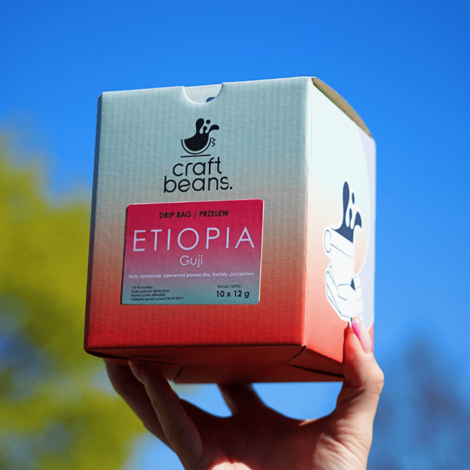 Kawa DRIP BAG - Etiopia Guji 10 saszetek x 12g #2