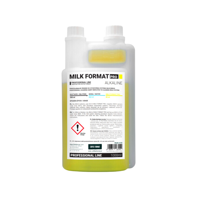 Płyn do czyszczenia systemu mlecznego Milk Format PRO #1