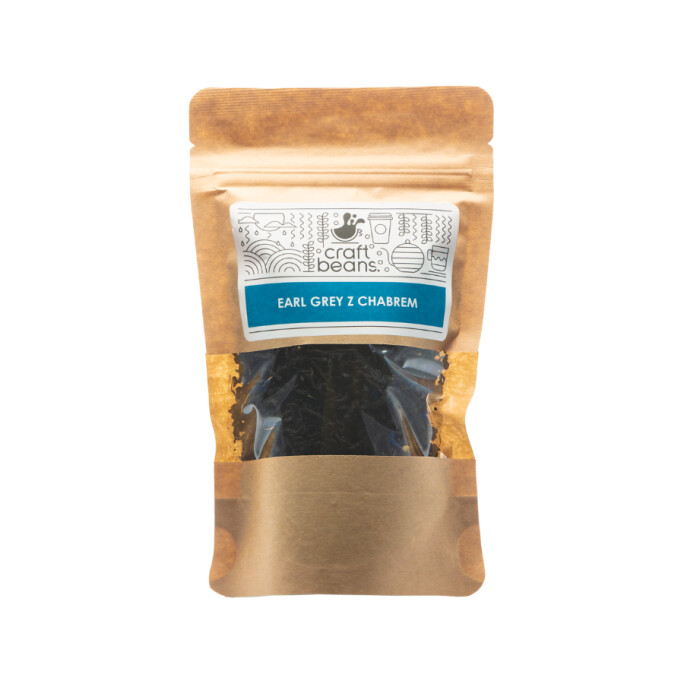 Herbata czarna liściasta Earl Grey z Chabrem #1