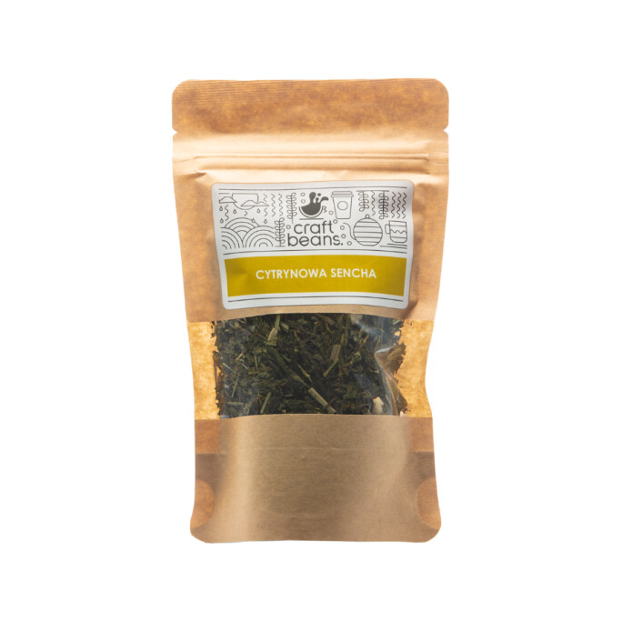 Herbata zielona liściasta Cytrynowa Sencha #1