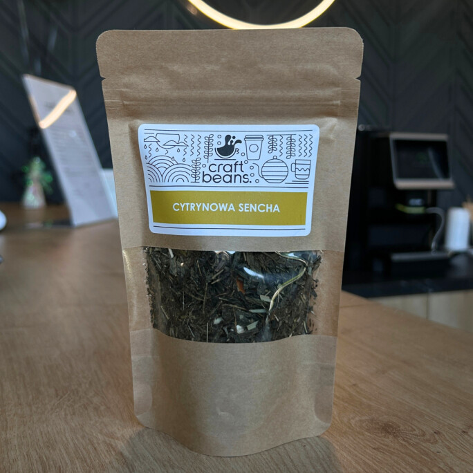 Herbata zielona liściasta Cytrynowa Sencha #2