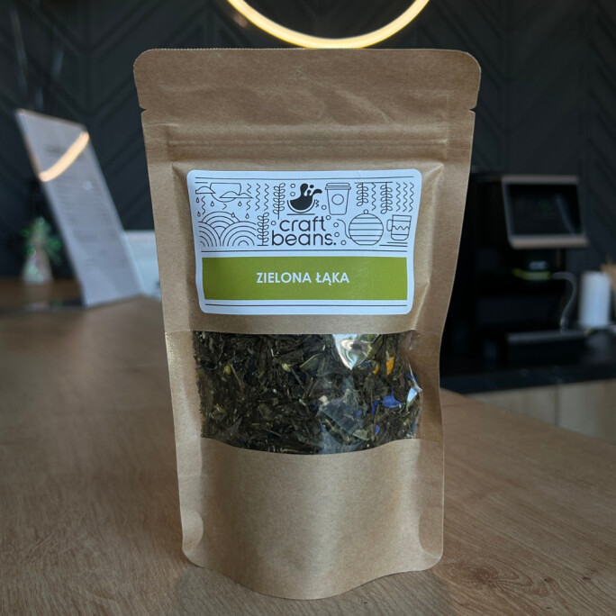 Herbata zielona liściasta Zielona Łąka #2