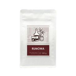 Kawa mielona o smaku rumowym