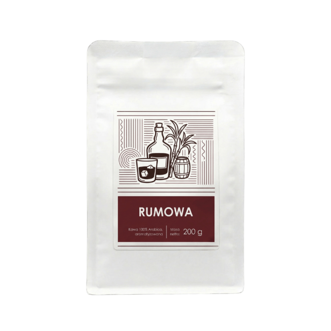 Kawa mielona o smaku rumowym #1