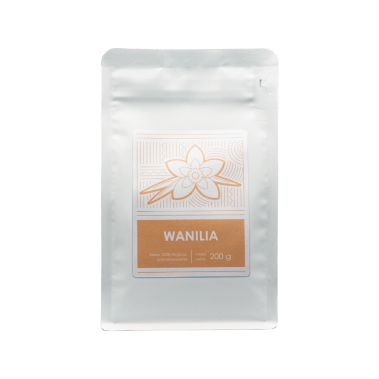 Kawa mielona o smaku waniliowym