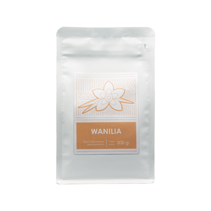 Kawa mielona o smaku waniliowym #1