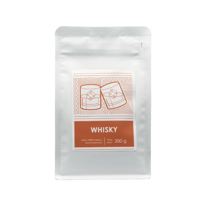 Kawa mielona o smaku whisky #1