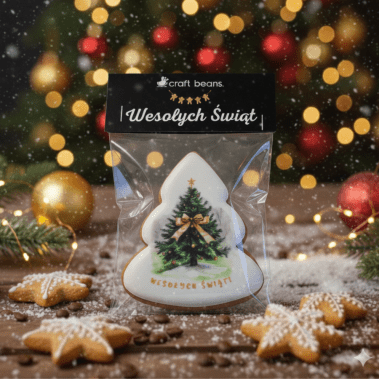 Piernik świąteczny Choinka ręcznie robiony