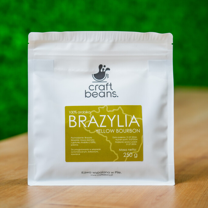 Kawa ziarnista Brazylia Yellow Bourbon #3