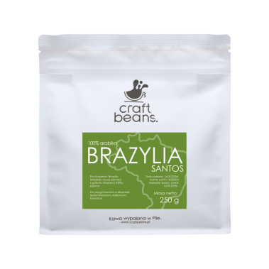 Kawa ziarnista Brazylia Santos