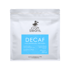 Kawa ziarnista bezkofeinowa DECAF