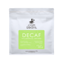 Kawa ziarnista bezkofeinowa DECAF