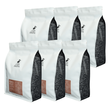 Zestaw kaw ziarnistych Etiopia 3x1kg