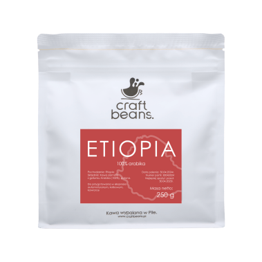 Kawa ziarnista Etiopia