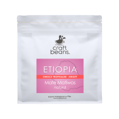 Kawa ziarnista Specialty ETIOPIA Mate Matiwos NATURAL 200g