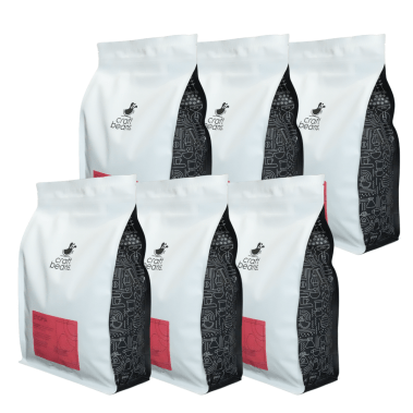 Zestaw kaw ziarnistych Etiopia 6x1kg