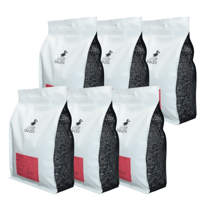 Zestaw kaw ziarnistych Etiopia 6x1kg #1
