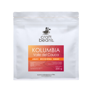 Kawa ziarnista Kolumbia Valle del Cauca