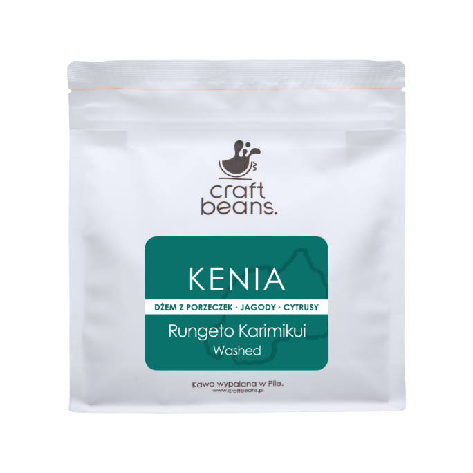 Kawa ziarnista speciality KENIA Rungeto Karamikui WASHED 250g #1
