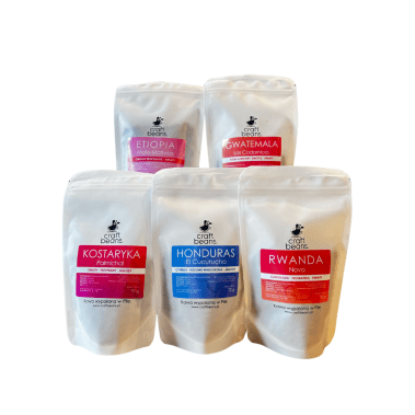 Zestaw kaw speciality 5x70g