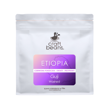 Kawa ziarnista specialty ETIOPIA Guji WASHED 250g