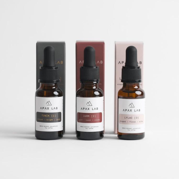 APAX LAB Zestaw minerałów do kawy | Zestaw NANO 3x20ml #2