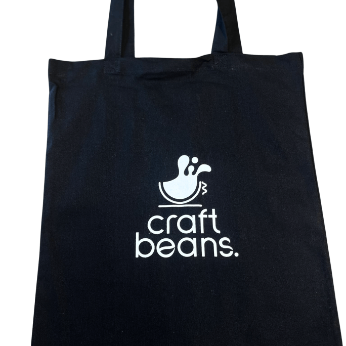 Torba bawełniana czarna Craft Beans #1